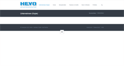 Desktop Screenshot of hevo.de