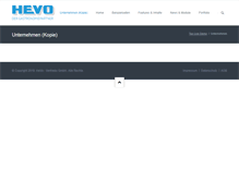 Tablet Screenshot of hevo.de